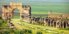 ruinas romanas de Volubilis, Marruecos