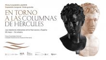 Cartel exposición En torno a las columnas de Hércules