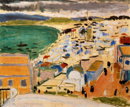 bahia de tánger, matisse