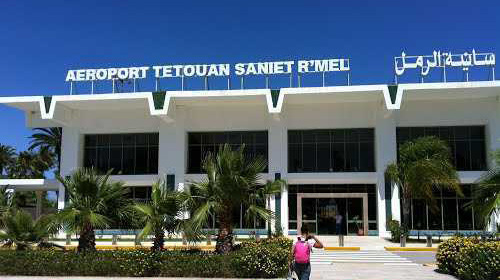 fachada aeropuerto Tetuán Saniat Ramel