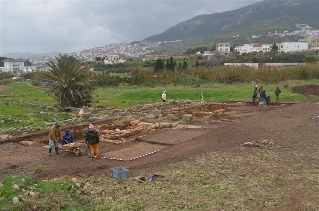 yacimiento arqueólogico Tamuda, Marruecos