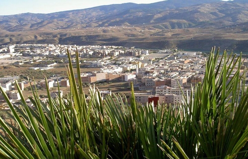 Vista de Targuist, en la región de Alhucemas