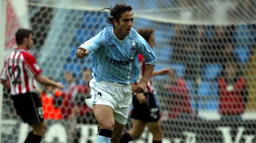 El futbolista egipcio Mido en su etapa en el Celta de VIgo