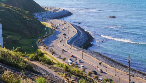 Cornisa o Paseo Merkala, Tánger