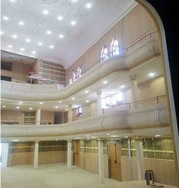 Interior teatro nacional de Tetuán