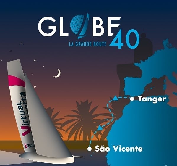 mapa ruta de Tánger Globe 40