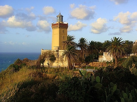 Vista Cabo Espartel y el Estrecho