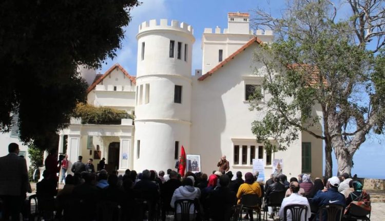 Exterior Palacio  Perdicaris, acto de inauguración