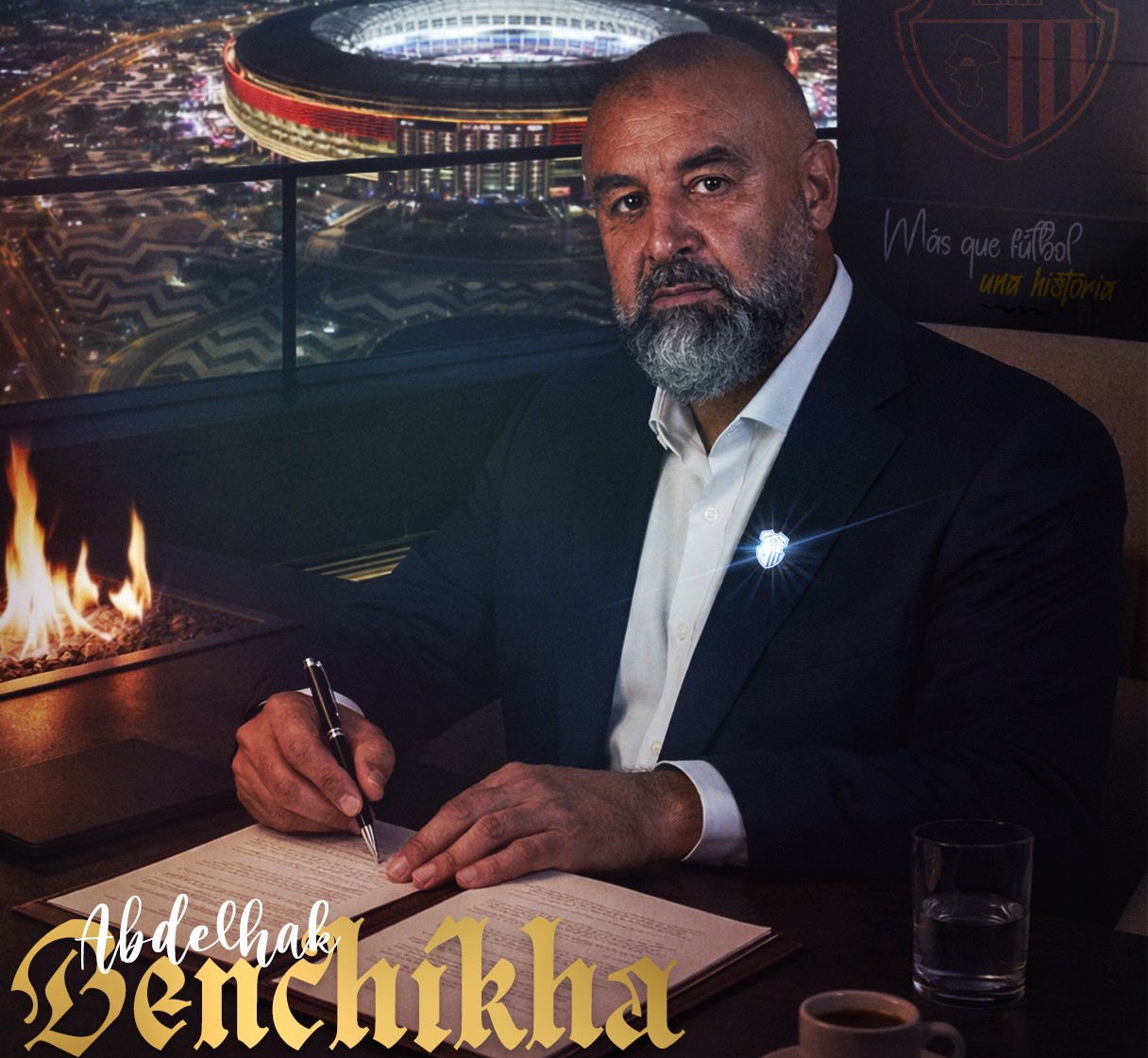 El entrenador argelino Abdelhak Benchikha