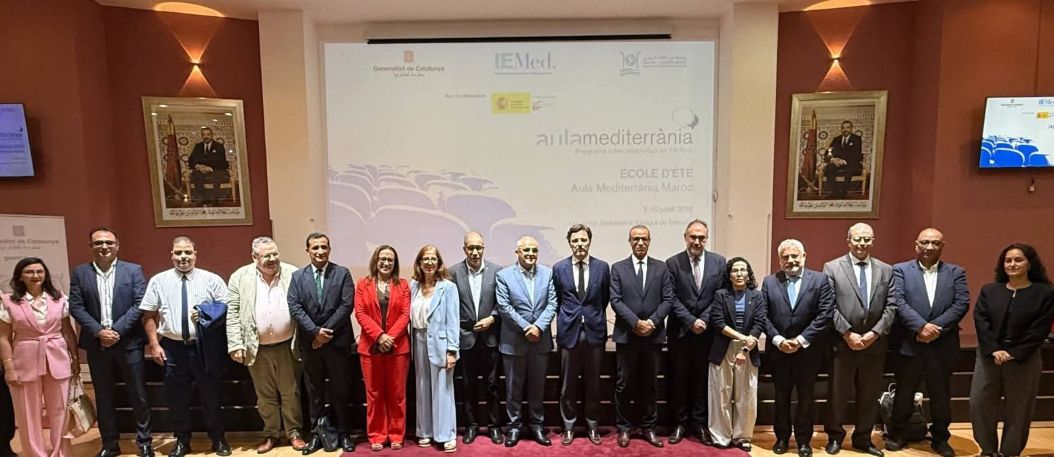 encuentro aula mediterrania en Tetuán
