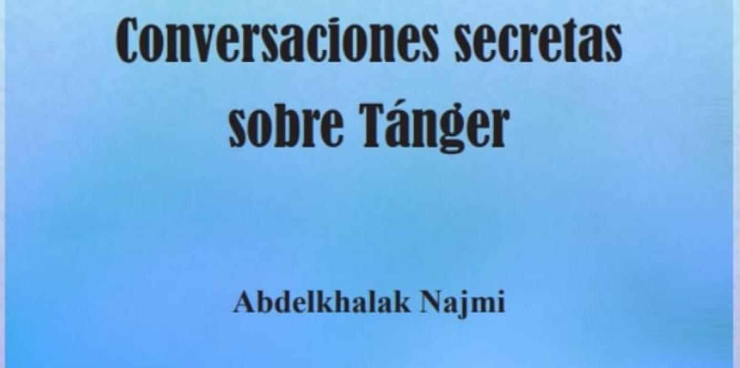 portada libro 'Conversaciones secretas sobre Tánger'