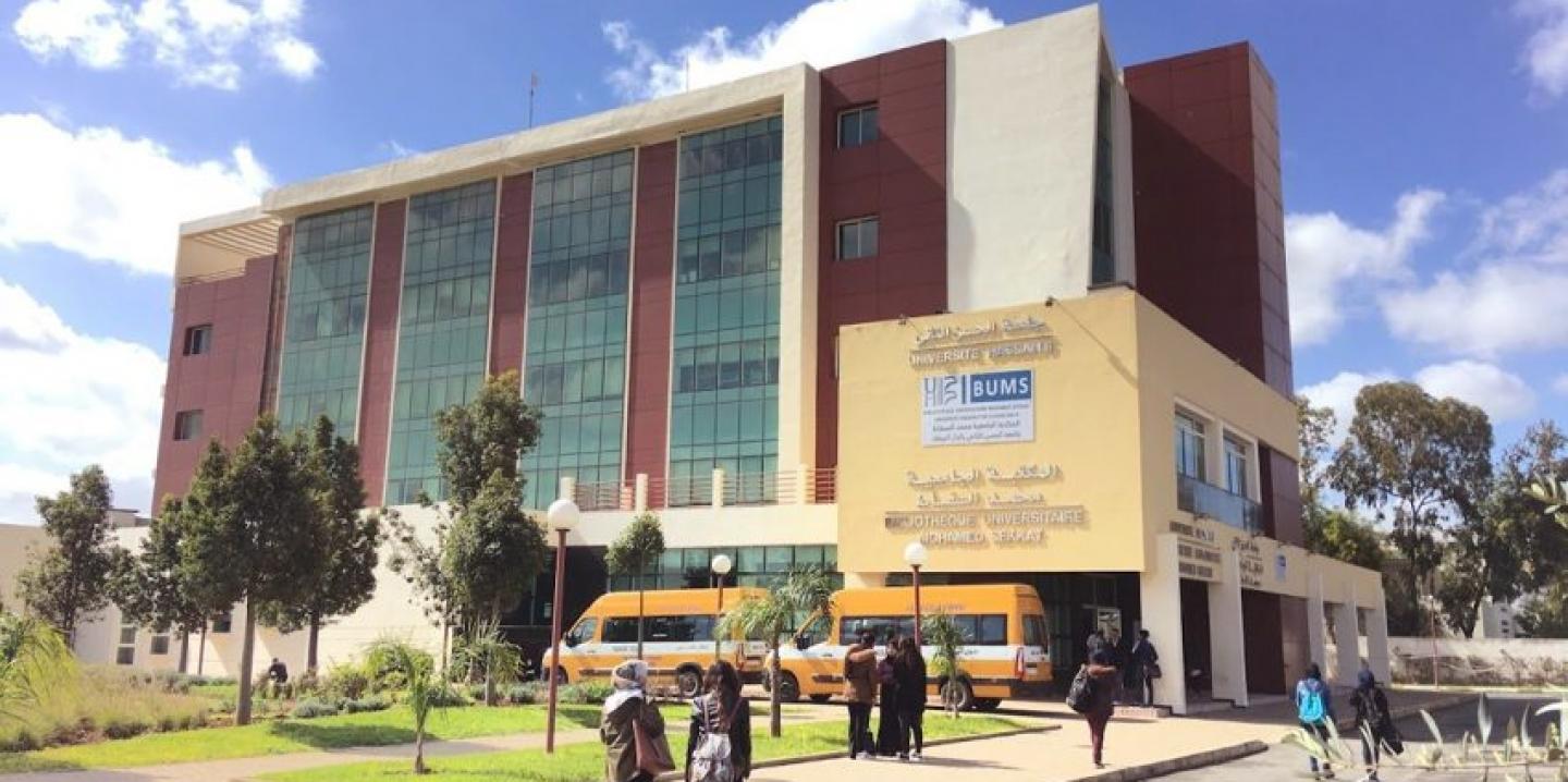 fachada universidad Hassan II Casablanca