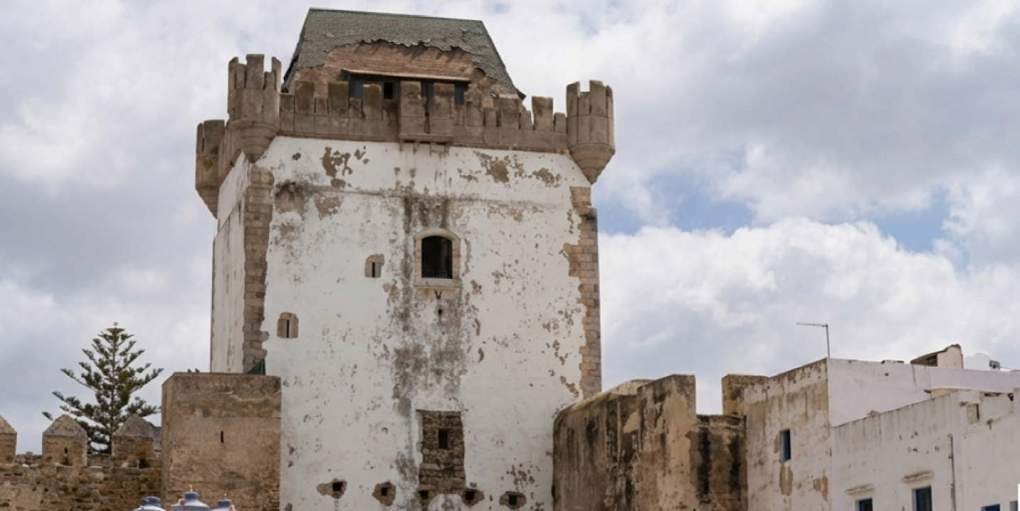 Torre Al Qamra, torre de la Luna, Asilah