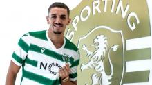 Zouhiar Feddal con la camiseta del Sporting