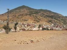 vista de Bni Rzine, cerca de  Chauen