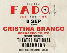 cartel festival Fado en Rabat 2023