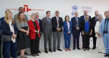 Autoridades en el acuerdo facultad Universidad Tetuán-Cervantes