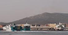 ferri en puerto Algeciras